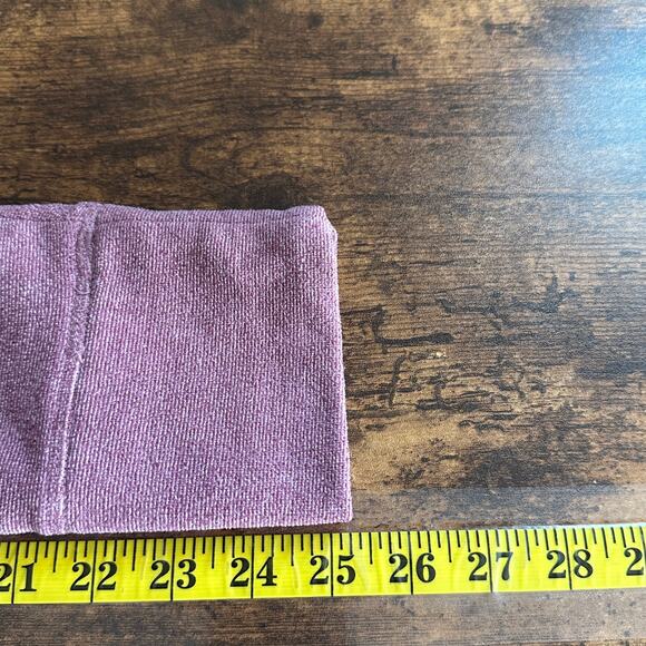 Adidas Golf Heather Fleece Jacket Large Blush Pink Full Zip Outdoors Gorpcore - Picture 5 of 8